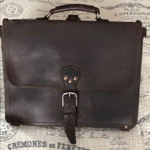 Saddleback Leather Thin Briefcase